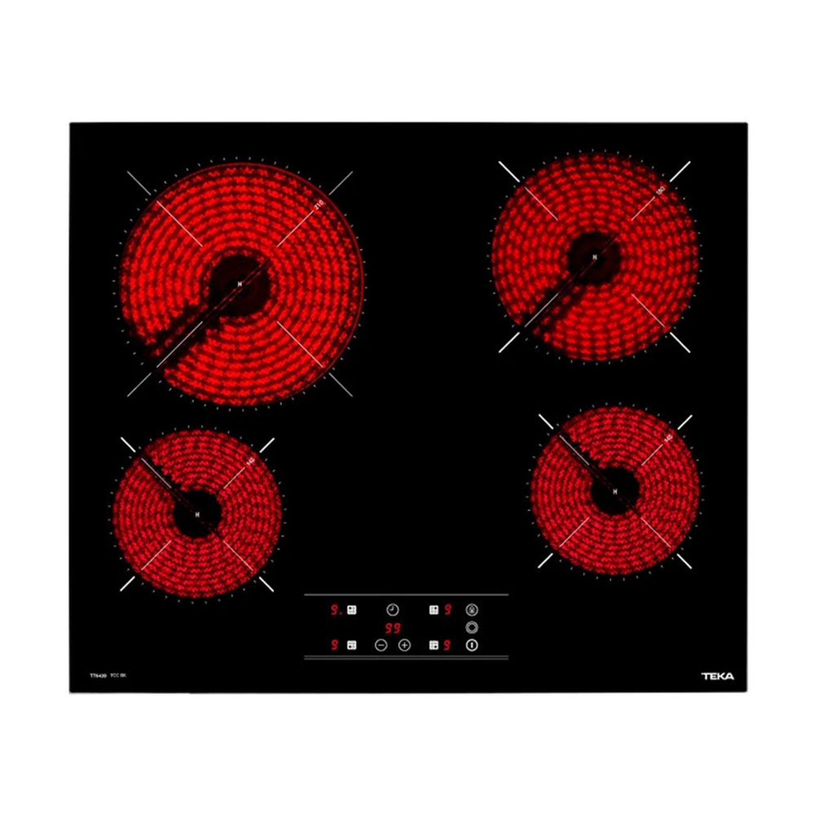 Κεραμικές Εστίες TEKA TBC 64010 TTC Κεραμικές Εστίες TEKA TBC 64010 TTC