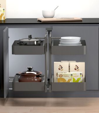 Magic Corner Ολικής με Φρένο New Lux